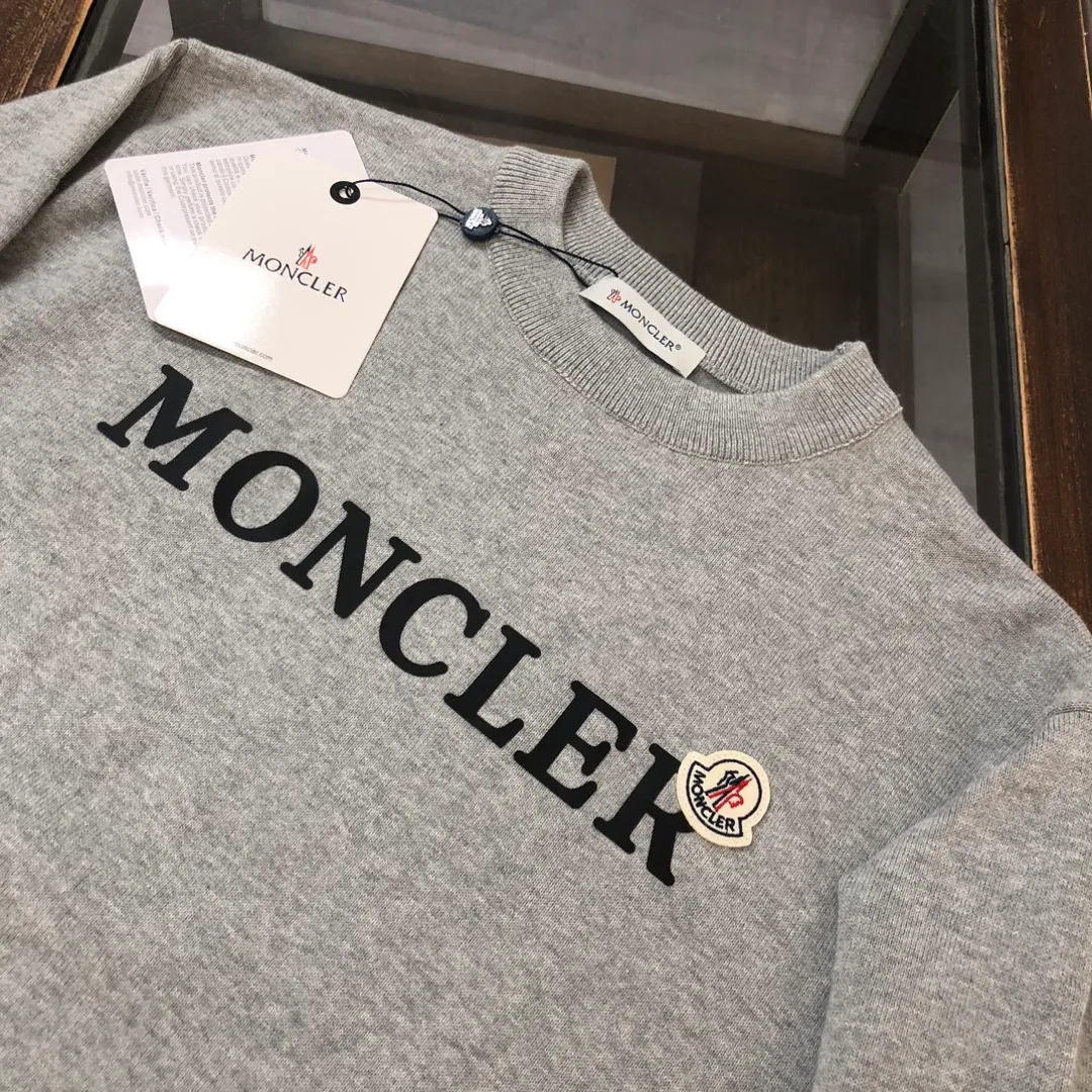 P115，MON*CLER 💥 New Arrival ～ Classic 。 ， ， ， ， ， 。 ， logo ， Versatile Hot Sale⚠️⚠️✨✨ ！ ！ ：Black White Gray Size：M L XL XXL 3XL